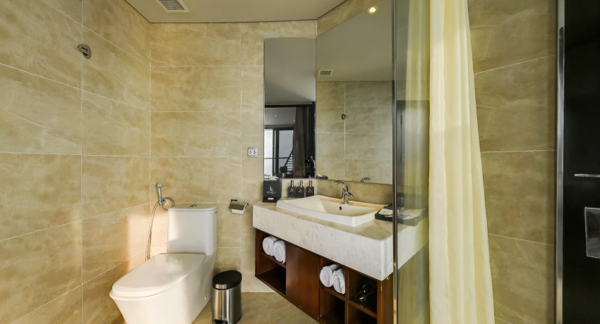 Pacific Double Room With Ocean View And Private Balcony Bathtub